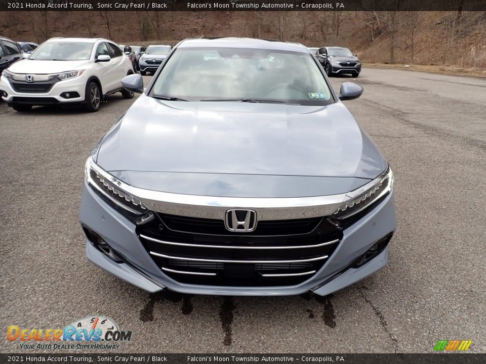 2021 Honda Accord Touring Sonic Gray Pearl / Black Photo #7