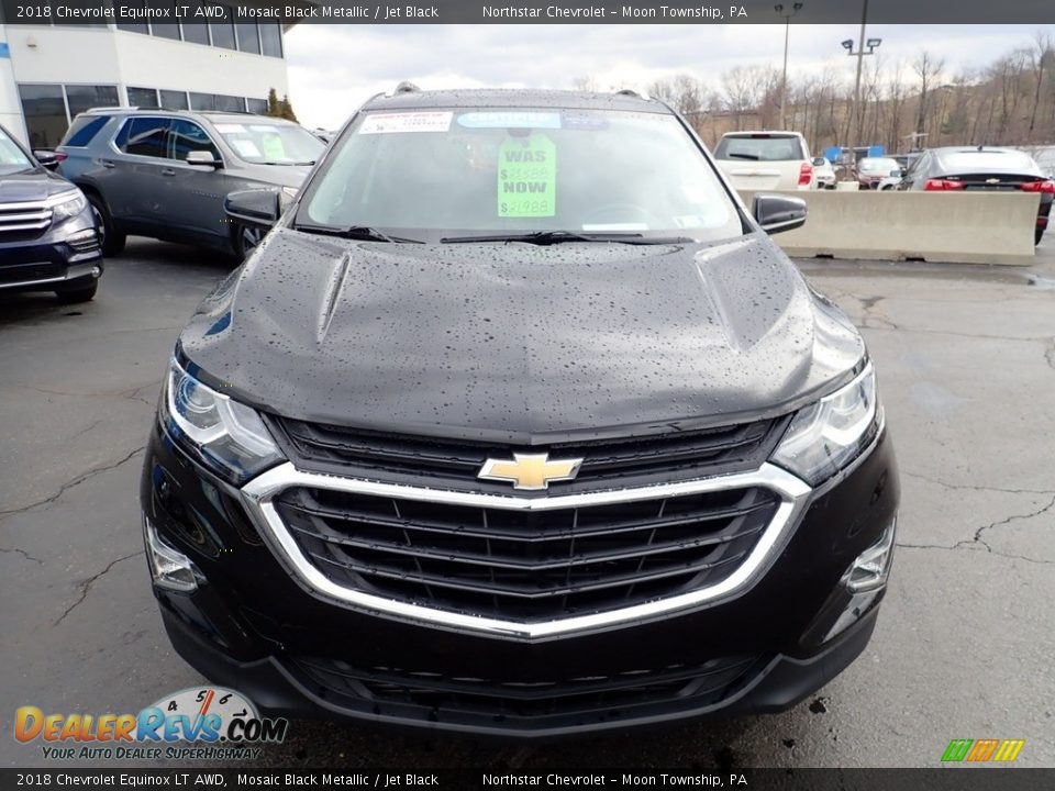 2018 Chevrolet Equinox LT AWD Mosaic Black Metallic / Jet Black Photo #13