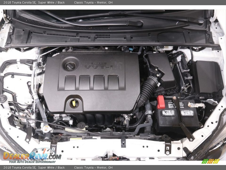 2018 Toyota Corolla SE Super White / Black Photo #20
