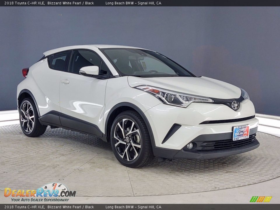 2018 Toyota C-HR XLE Blizzard White Pearl / Black Photo #1