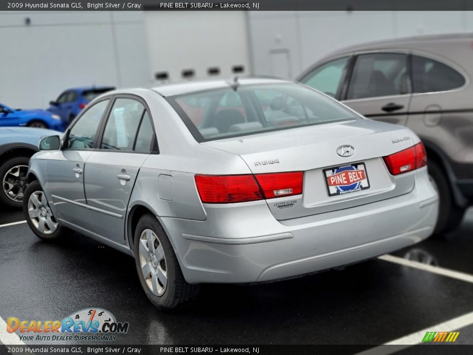 2009 Hyundai Sonata GLS Bright Silver / Gray Photo #3