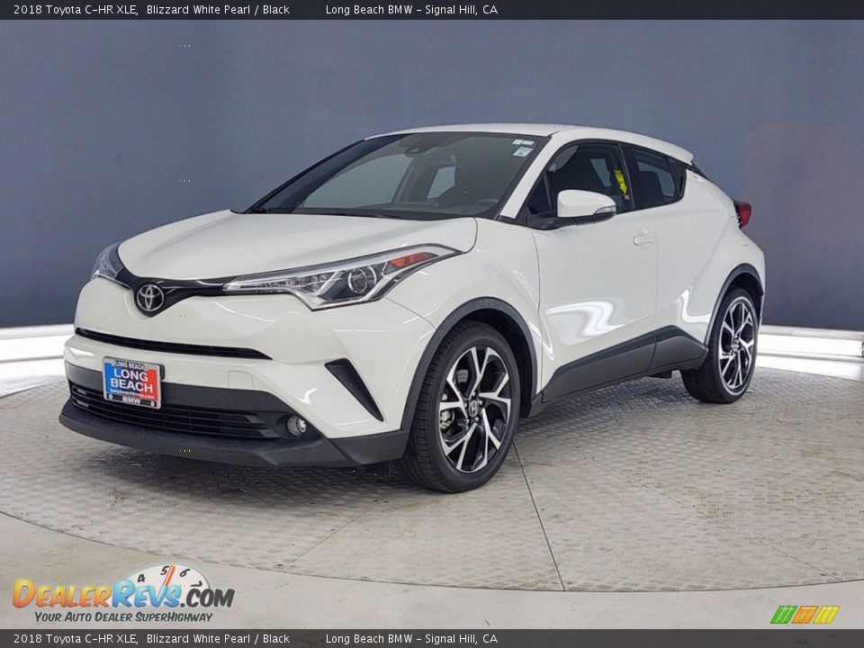 2018 Toyota C-HR XLE Blizzard White Pearl / Black Photo #3