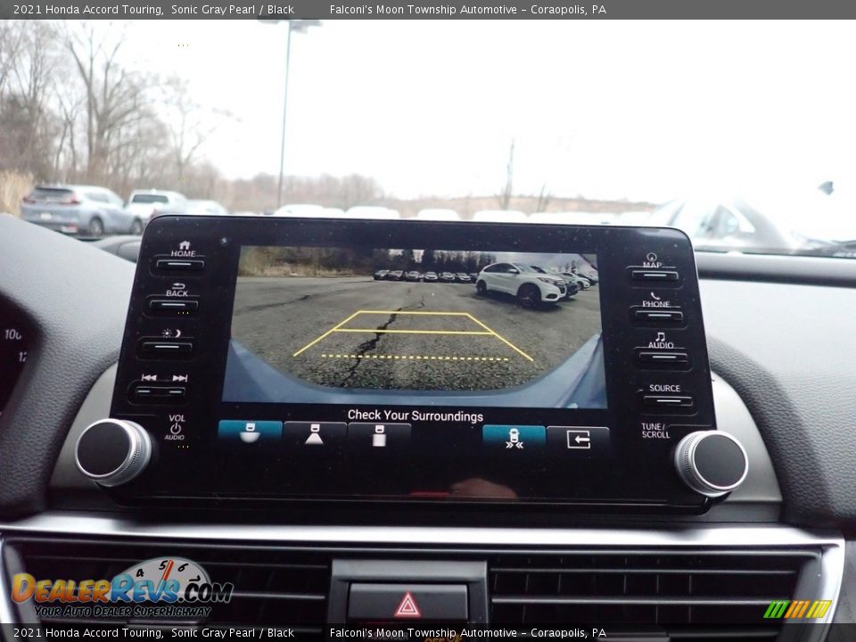 2021 Honda Accord Touring Sonic Gray Pearl / Black Photo #16