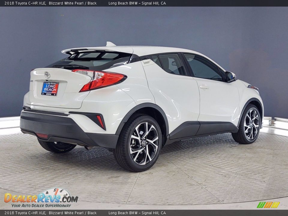 2018 Toyota C-HR XLE Blizzard White Pearl / Black Photo #5