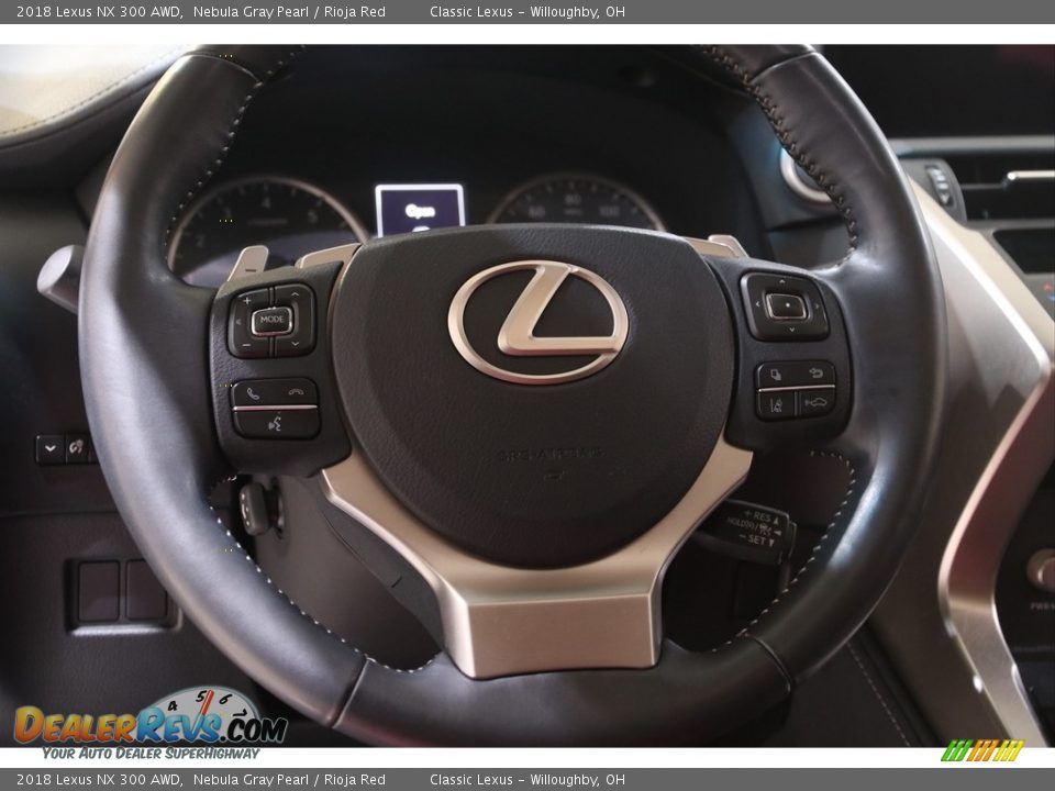 2018 Lexus NX 300 AWD Steering Wheel Photo #7