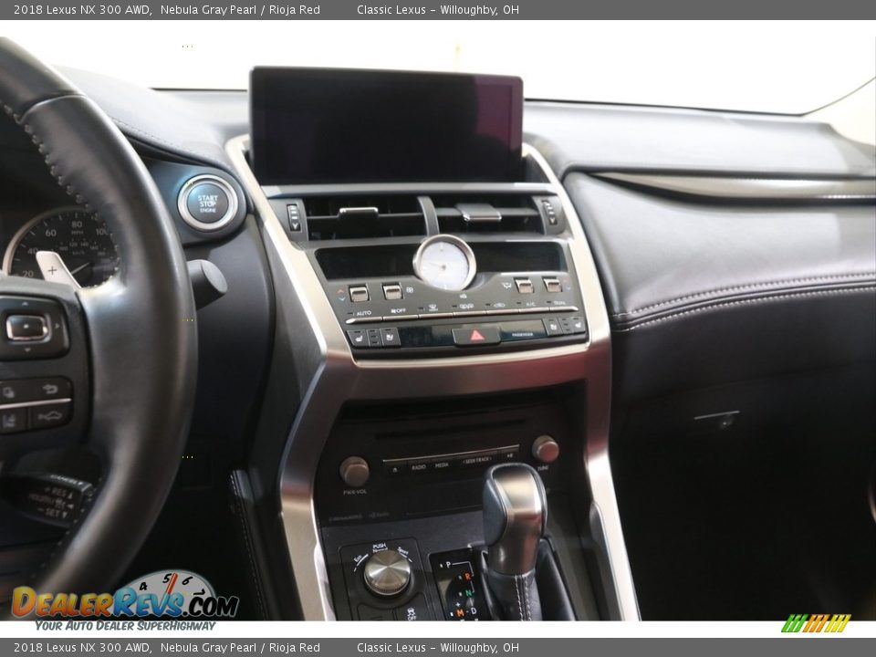 2018 Lexus NX 300 AWD Nebula Gray Pearl / Rioja Red Photo #9