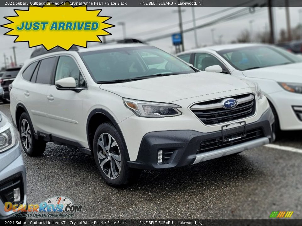 2021 Subaru Outback Limited XT Crystal White Pearl / Slate Black Photo #1