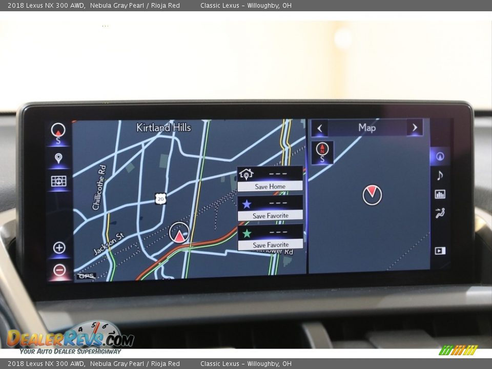 2018 Lexus NX 300 AWD Nebula Gray Pearl / Rioja Red Photo #11