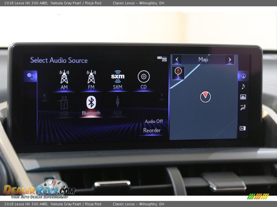 2018 Lexus NX 300 AWD Nebula Gray Pearl / Rioja Red Photo #12