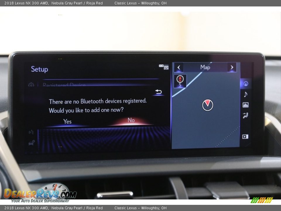 2018 Lexus NX 300 AWD Nebula Gray Pearl / Rioja Red Photo #13