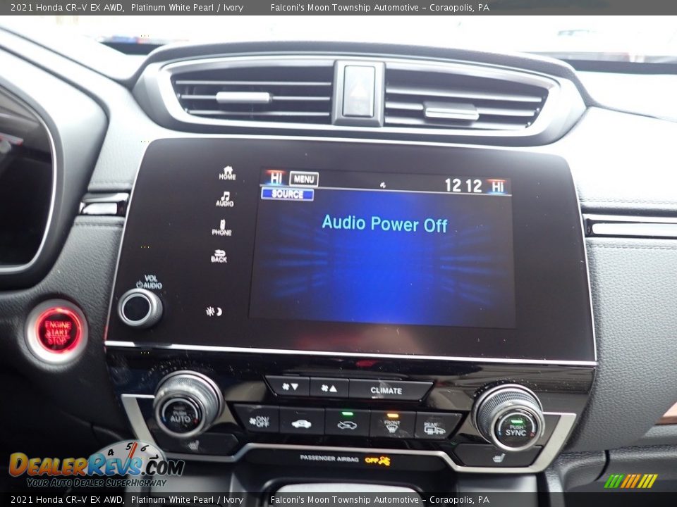 2021 Honda CR-V EX AWD Platinum White Pearl / Ivory Photo #14