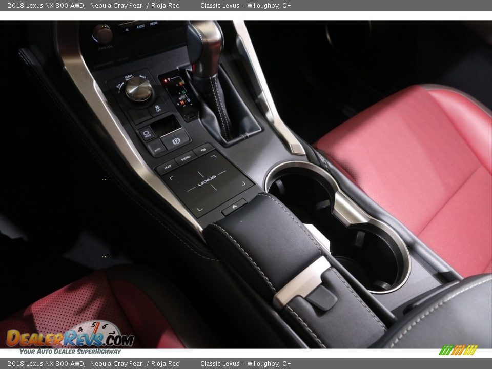 2018 Lexus NX 300 AWD Nebula Gray Pearl / Rioja Red Photo #16