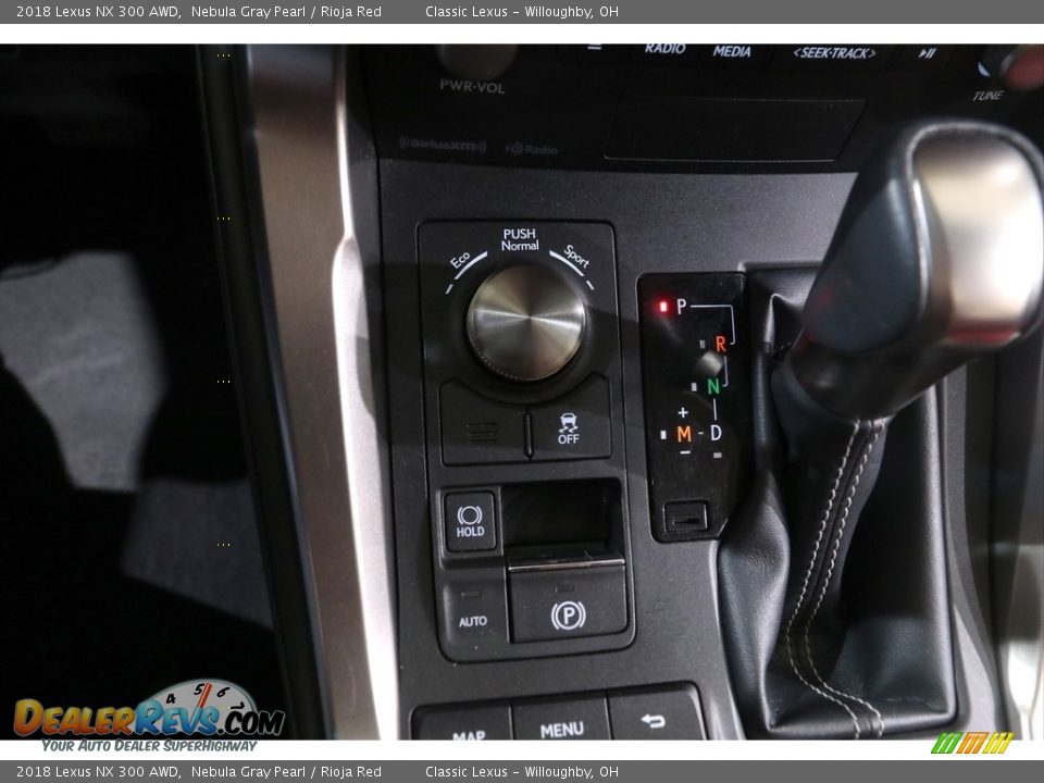 2018 Lexus NX 300 AWD Nebula Gray Pearl / Rioja Red Photo #17