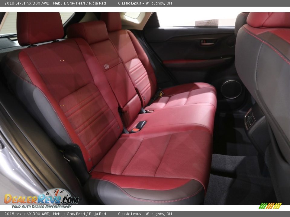 Rear Seat of 2018 Lexus NX 300 AWD Photo #19