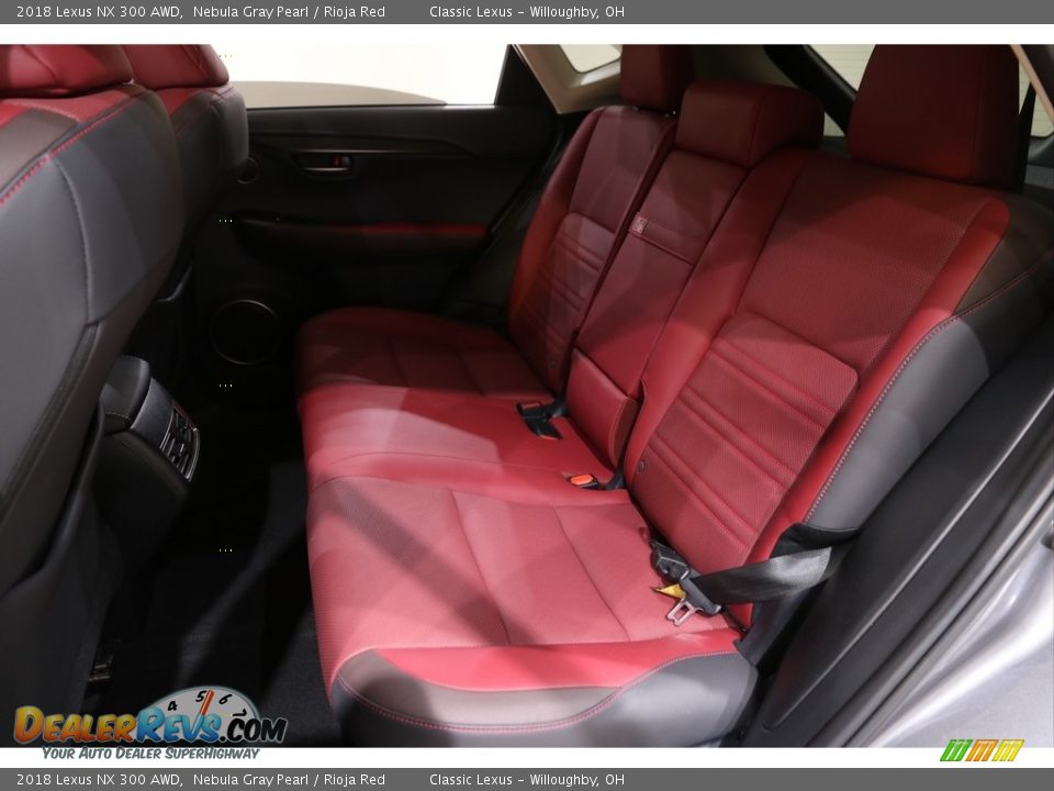 Rear Seat of 2018 Lexus NX 300 AWD Photo #20