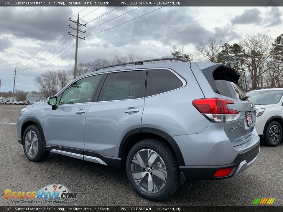 2021 Subaru Forester 2.5i Touring Ice Silver Metallic / Black Photo #6