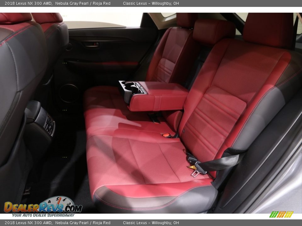 Rear Seat of 2018 Lexus NX 300 AWD Photo #21