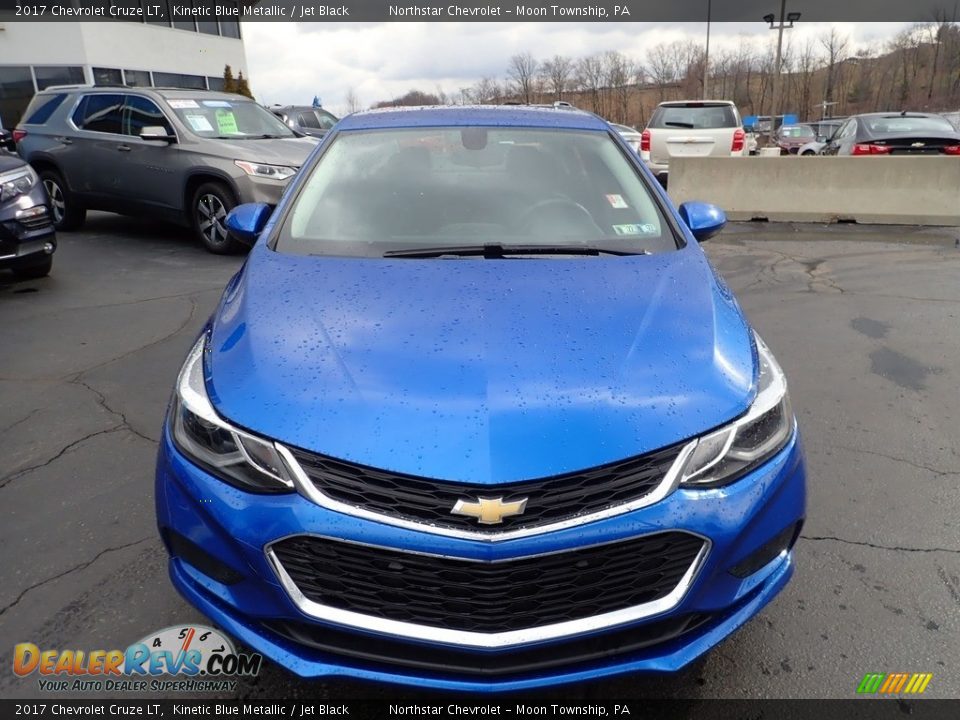 2017 Chevrolet Cruze LT Kinetic Blue Metallic / Jet Black Photo #13