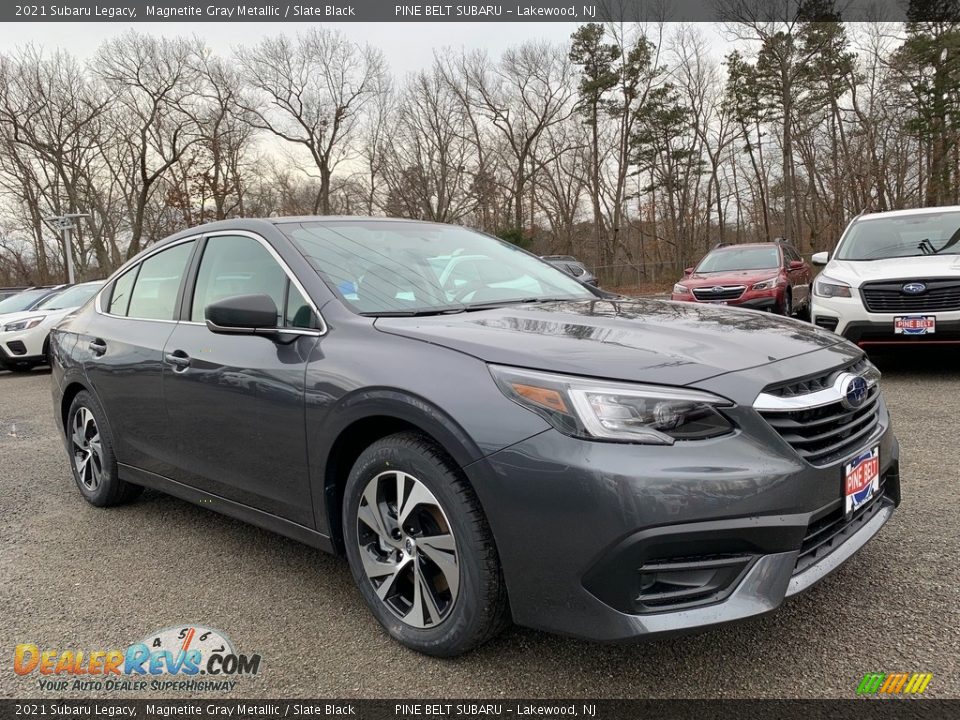 2021 Subaru Legacy Magnetite Gray Metallic / Slate Black Photo #1