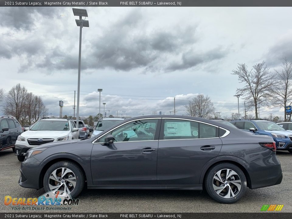 2021 Subaru Legacy Magnetite Gray Metallic / Slate Black Photo #4