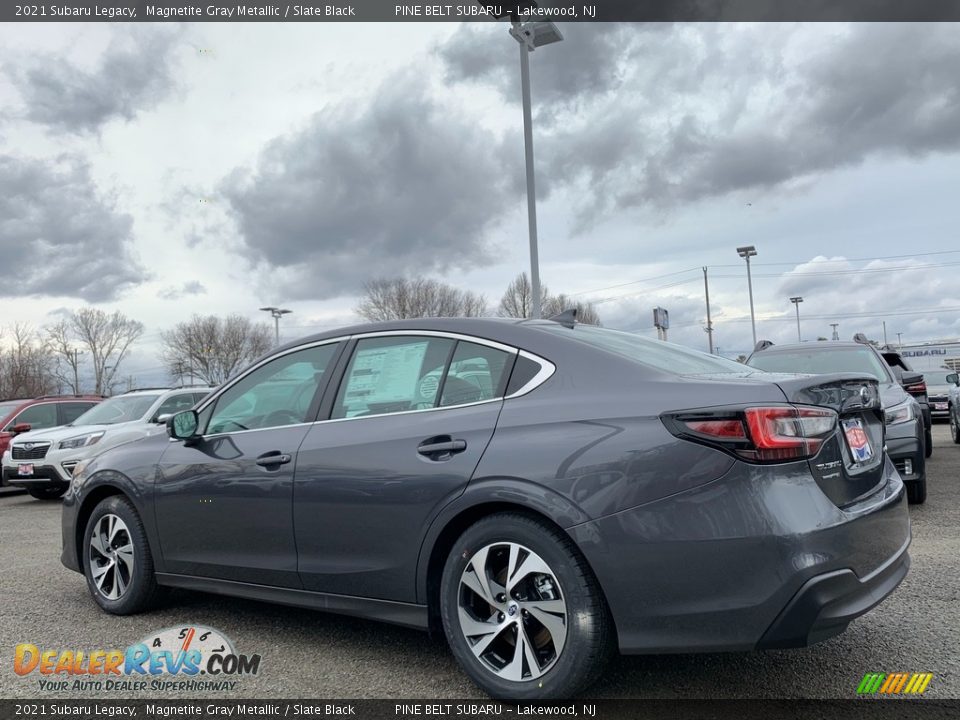 2021 Subaru Legacy Magnetite Gray Metallic / Slate Black Photo #6