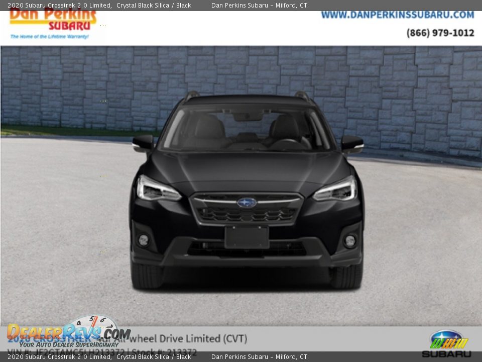 2020 Subaru Crosstrek 2.0 Limited Crystal Black Silica / Black Photo #7