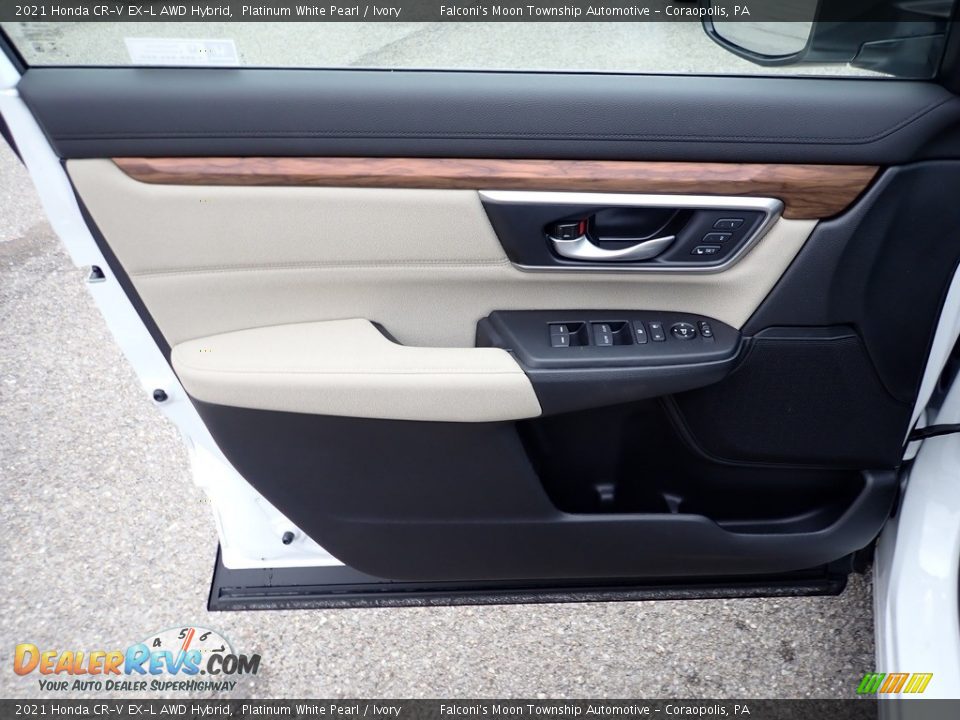 Door Panel of 2021 Honda CR-V EX-L AWD Hybrid Photo #11