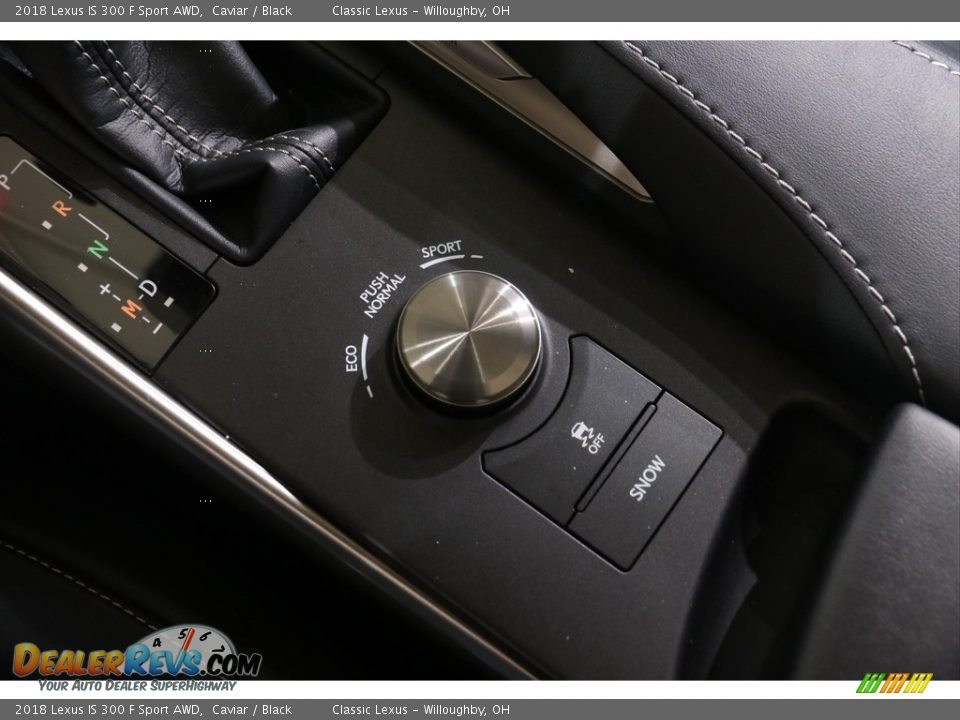 2018 Lexus IS 300 F Sport AWD Caviar / Black Photo #19