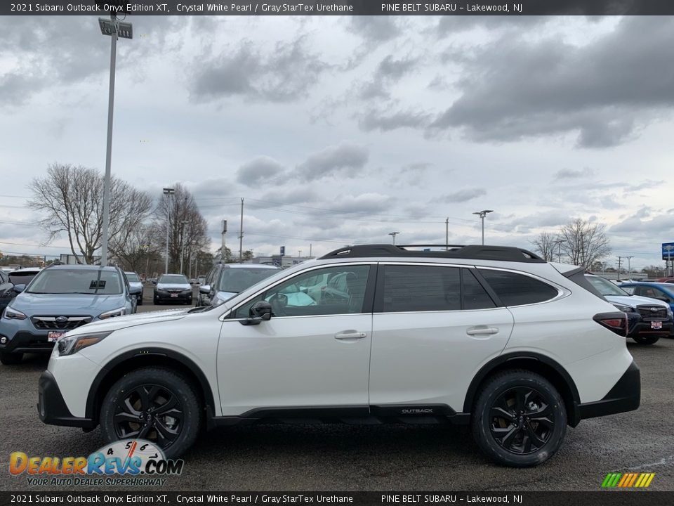 2021 Subaru Outback Onyx Edition XT Crystal White Pearl / Gray StarTex Urethane Photo #4