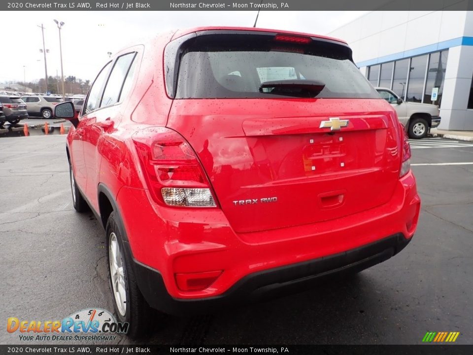 2020 Chevrolet Trax LS AWD Red Hot / Jet Black Photo #5