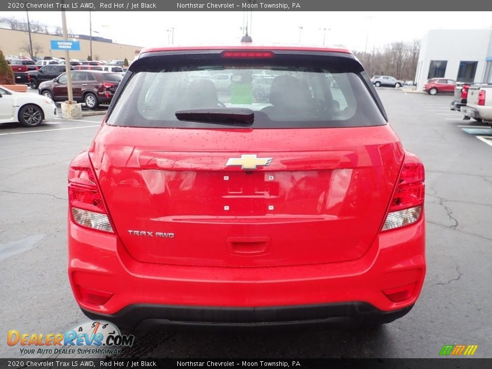 2020 Chevrolet Trax LS AWD Red Hot / Jet Black Photo #6