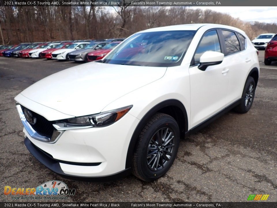 2021 Mazda CX-5 Touring AWD Snowflake White Pearl Mica / Black Photo #5