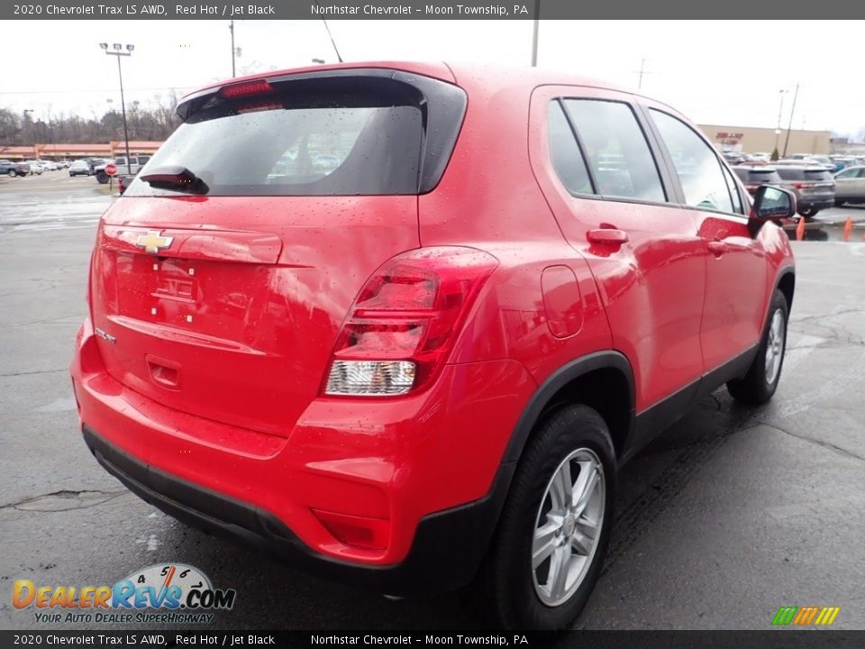 2020 Chevrolet Trax LS AWD Red Hot / Jet Black Photo #8