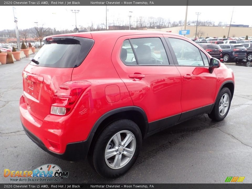 2020 Chevrolet Trax LS AWD Red Hot / Jet Black Photo #9