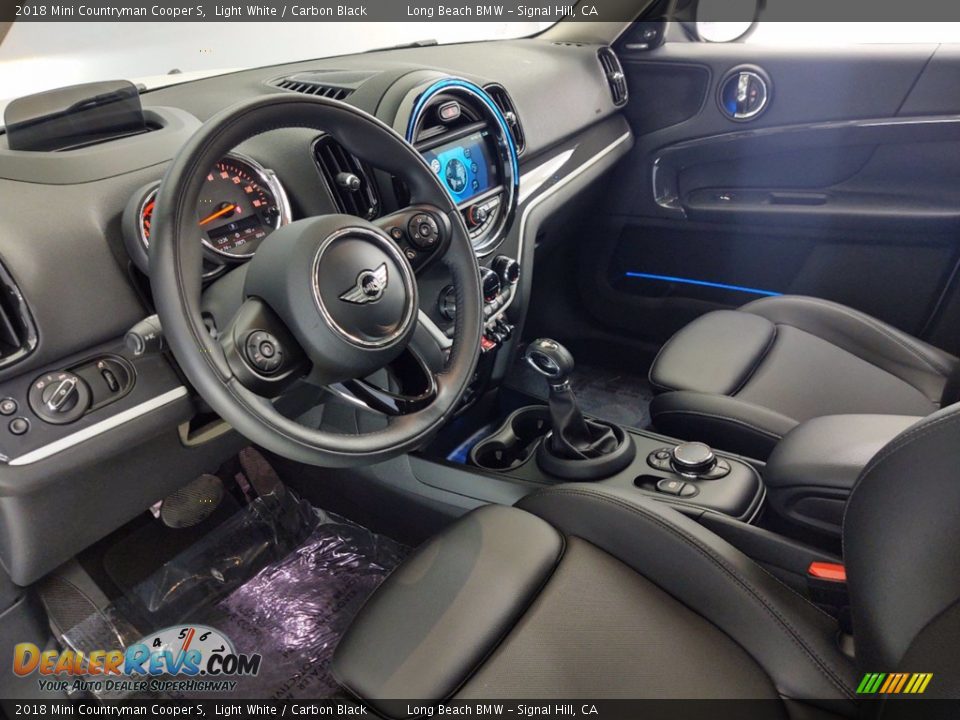 2018 Mini Countryman Cooper S Light White / Carbon Black Photo #15