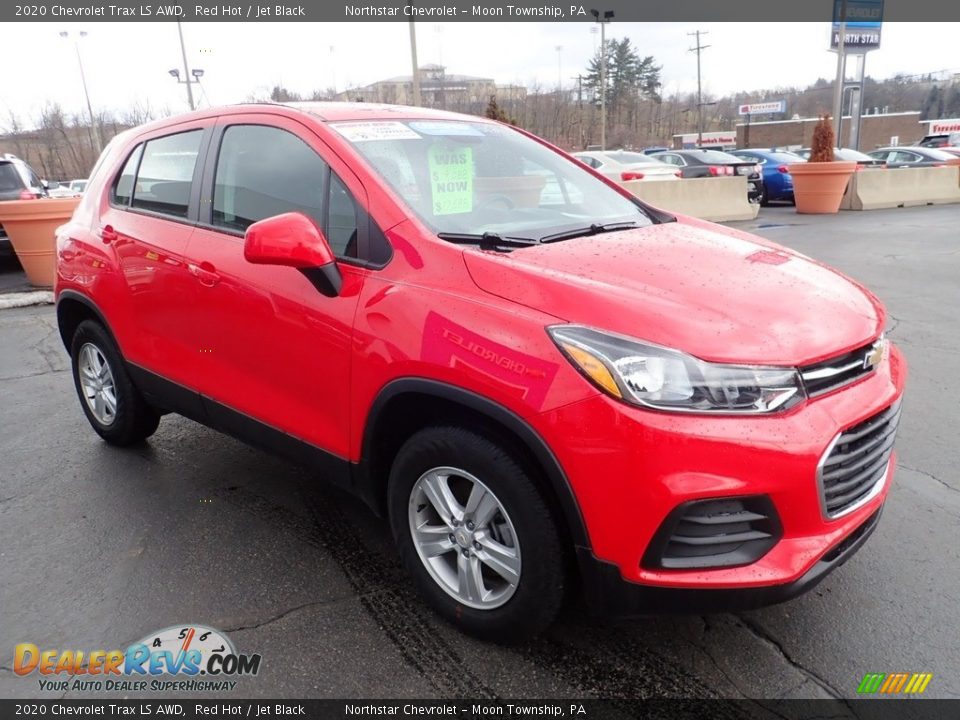 2020 Chevrolet Trax LS AWD Red Hot / Jet Black Photo #11