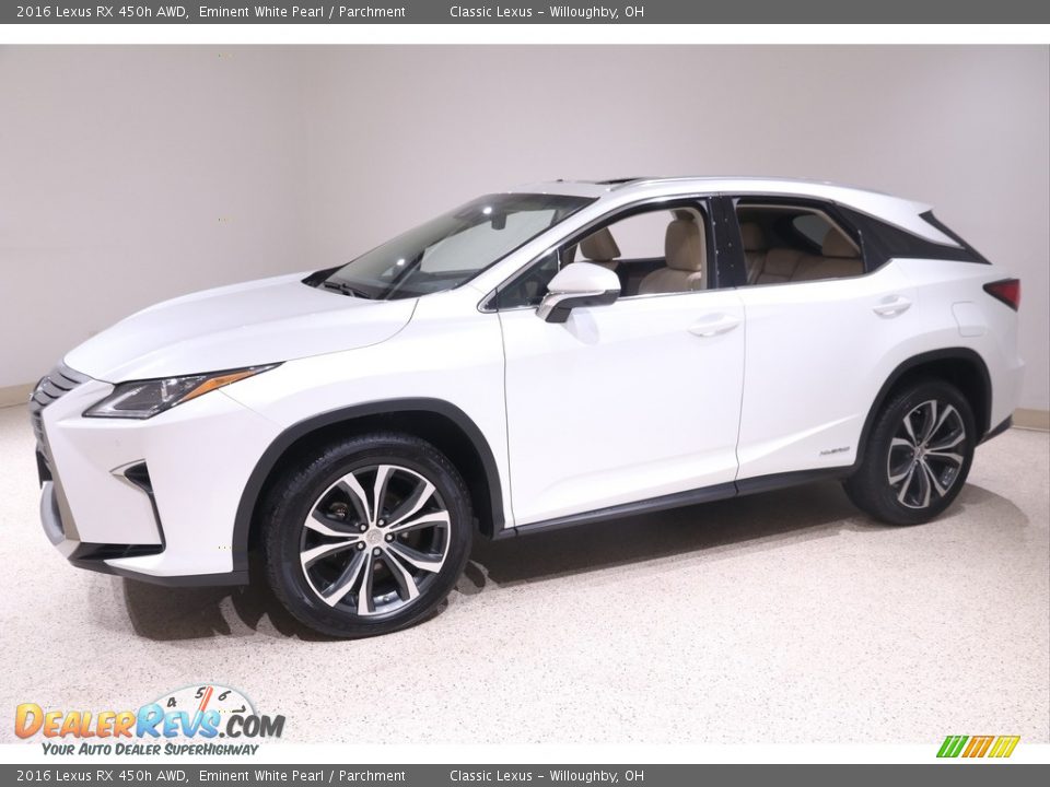 Eminent White Pearl 2016 Lexus RX 450h AWD Photo #3