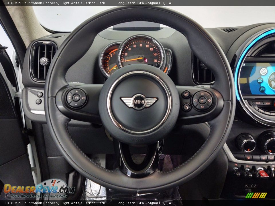 2018 Mini Countryman Cooper S Light White / Carbon Black Photo #18