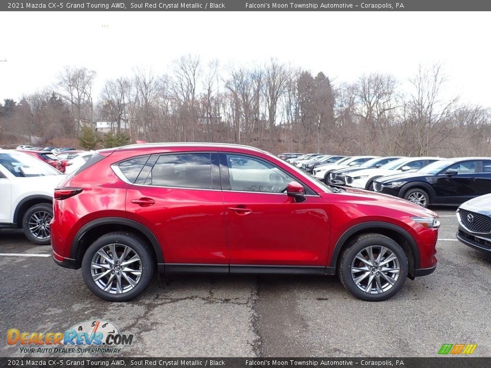 2021 Mazda CX-5 Grand Touring AWD Soul Red Crystal Metallic / Black Photo #1