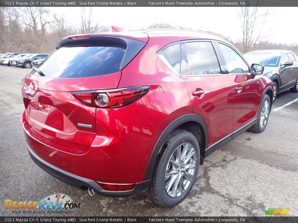 2021 Mazda CX-5 Grand Touring AWD Soul Red Crystal Metallic / Black Photo #2