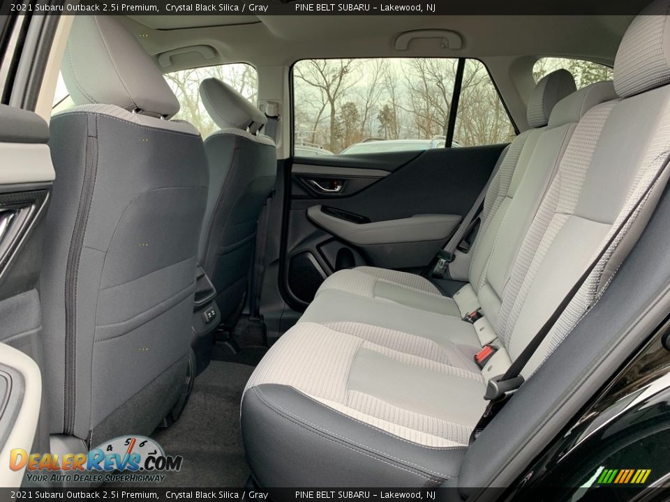 2021 Subaru Outback 2.5i Premium Crystal Black Silica / Gray Photo #9