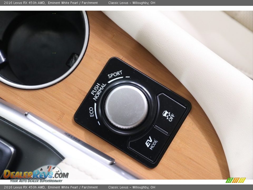 Controls of 2016 Lexus RX 450h AWD Photo #20