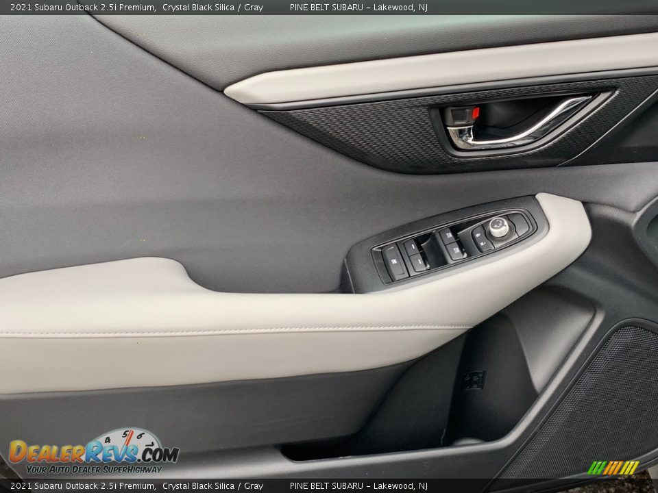 2021 Subaru Outback 2.5i Premium Crystal Black Silica / Gray Photo #13