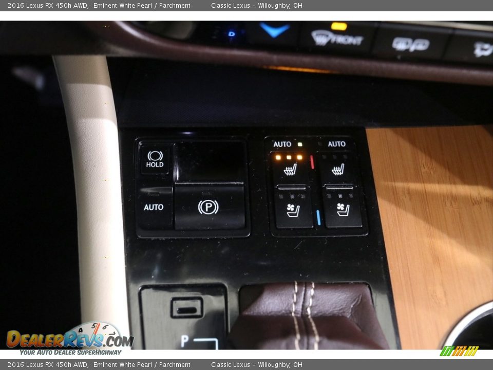 Controls of 2016 Lexus RX 450h AWD Photo #21