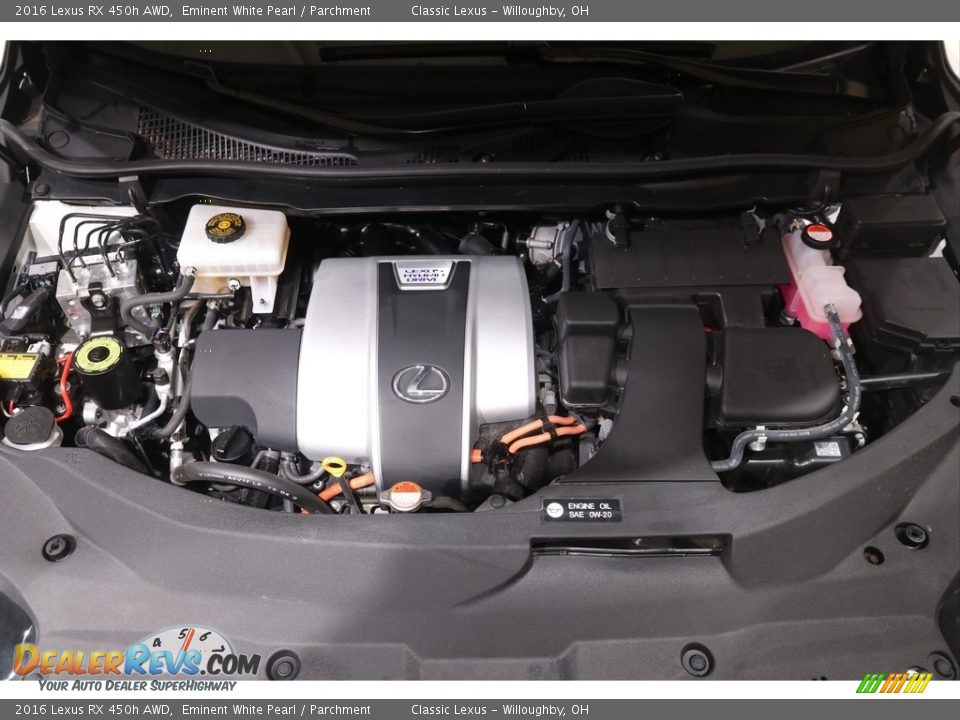 2016 Lexus RX 450h AWD 3.5 liter DOHC 24-Valve VVT-i V6 Engine Photo #27