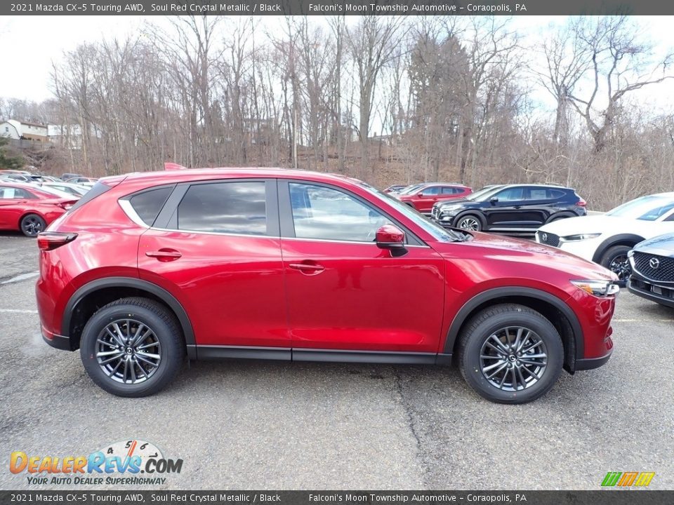 2021 Mazda CX-5 Touring AWD Soul Red Crystal Metallic / Black Photo #1