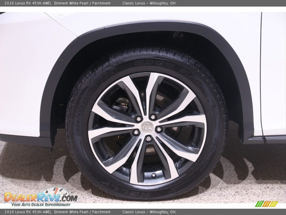 2016 Lexus RX 450h AWD Wheel Photo #28