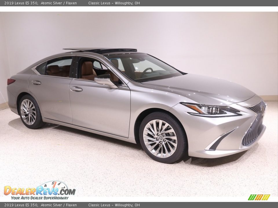 2019 Lexus ES 350 Atomic Silver / Flaxen Photo #1