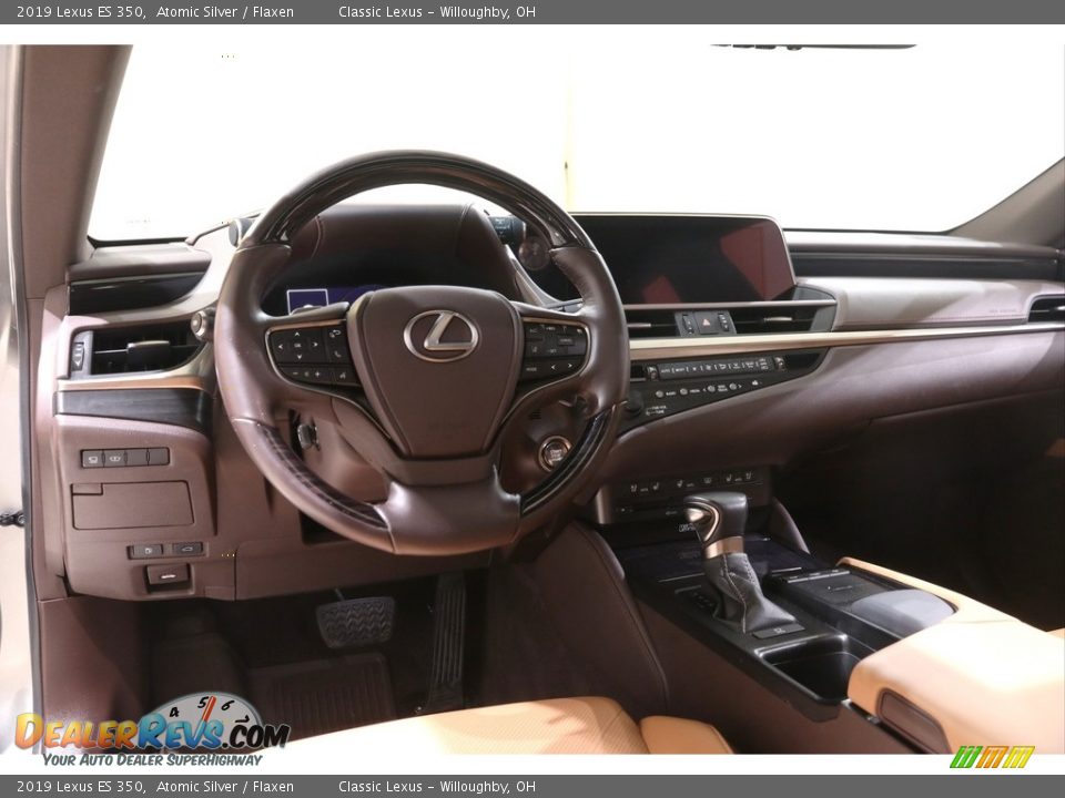 2019 Lexus ES 350 Atomic Silver / Flaxen Photo #6