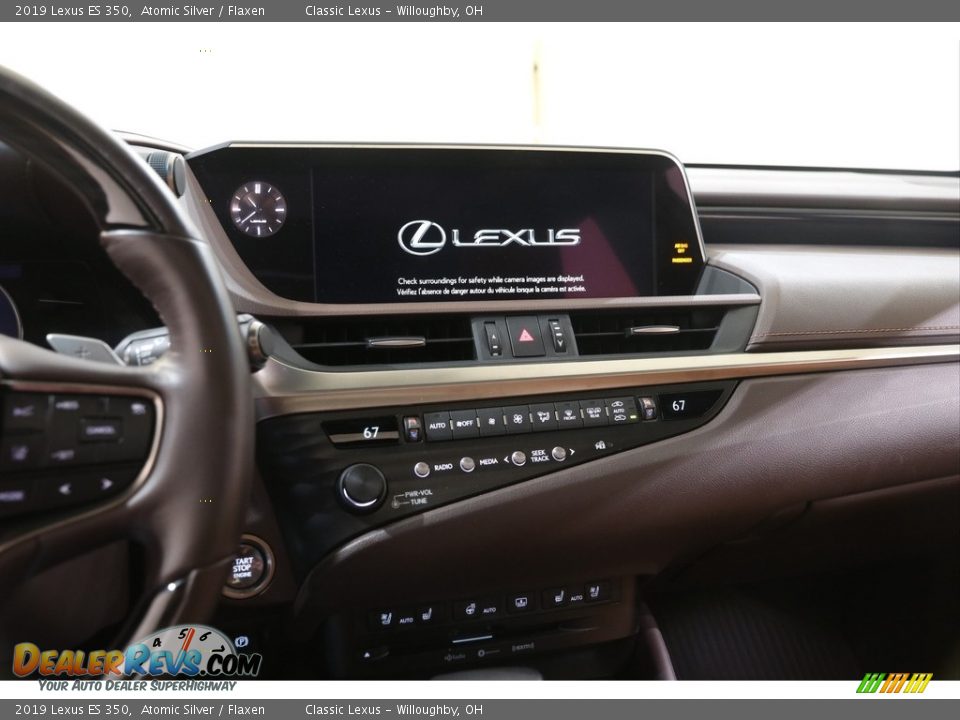 2019 Lexus ES 350 Atomic Silver / Flaxen Photo #9